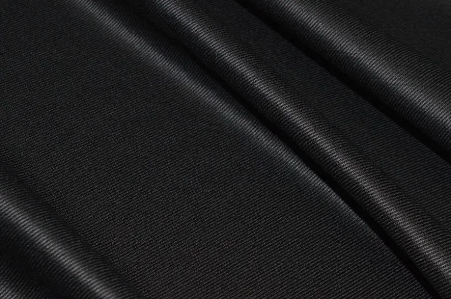 TESSUTO COVER COAT VITALE BARBERIS CANONICO NERO