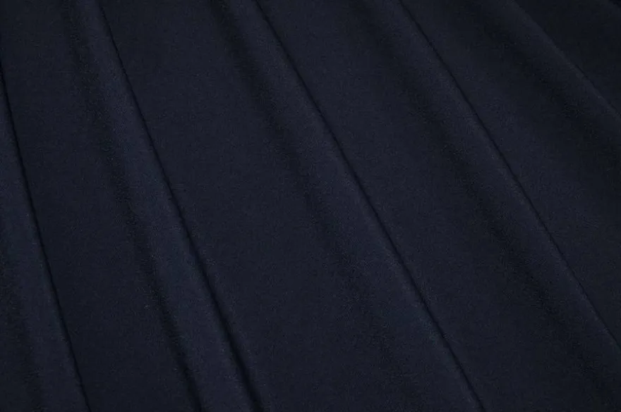 TESSUTO CREPE CADY STRETCH BLU SCURO