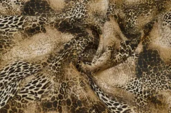 TESSUTO CREPE DE CHINE MISTO SETA MACULATO SFUMATO