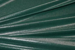 TESSUTO CREPE DE CHINE VERDONE LUREX ARGENTO