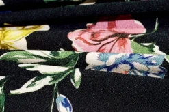 TESSUTO CREPE IN VISCOSA FANTASIA FLOREALE 82