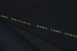 TESSUTO CREPE PURA LANA NERO GAI MATTIOLO