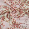 TESSUTO CREPON DISEGNO CASHMERE ROSA
