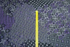 TESSUTO DOPPIO MAGLINA E TULLE VIOLA