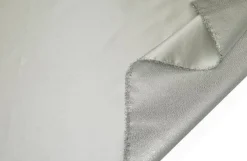 TESSUTO DUCHESSE MISTO SETA COLOR PERLA