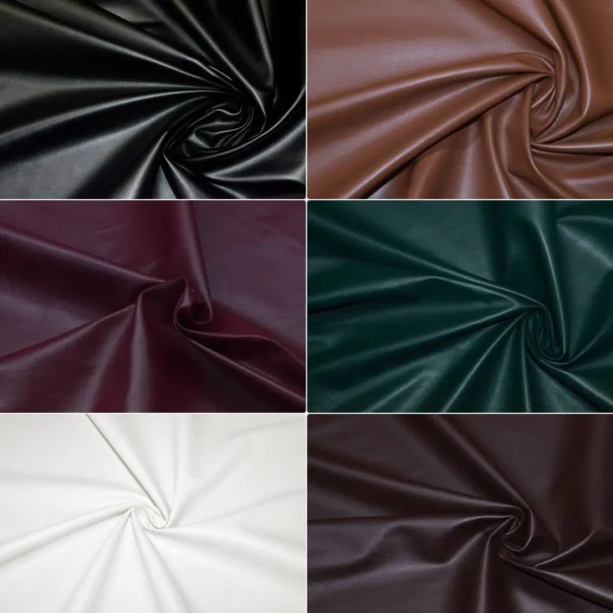 TESSUTO ECOPELLE COLORI VARI