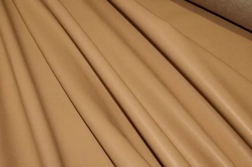 TESSUTO ECOPELLE STRETCH BEIGE