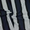 TESSUTO EFFETTO MAGLIA RIGONE BLU NERO