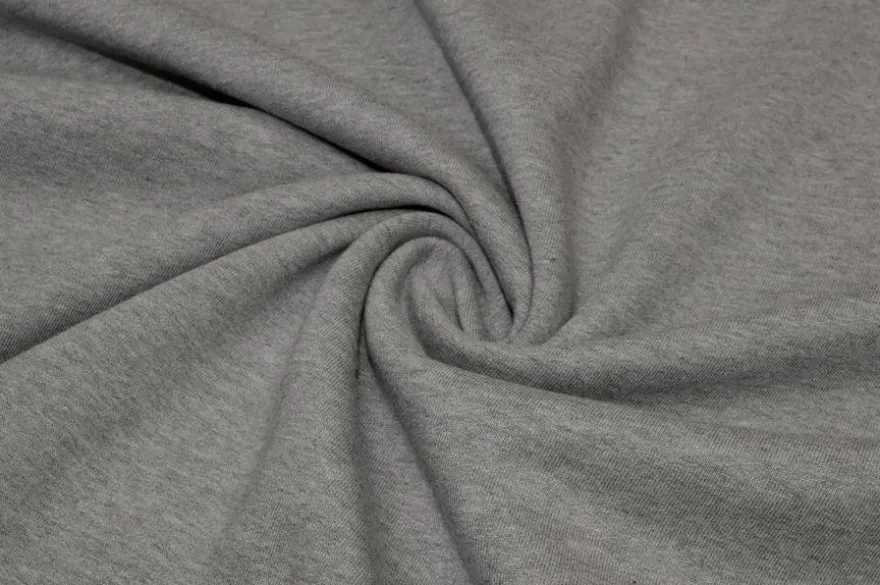 TESSUTO FELPA AUTUNNO/INVERNO GRIGIO