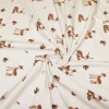 TESSUTO FELPA BIELASTICA IN COTONE FANTASIA BAMBI