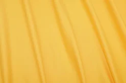 TESSUTO FELPA GARZATA PURO COTONE GIALLO