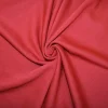 TESSUTO FELPA GARZATA PURO COTONE ROSSO