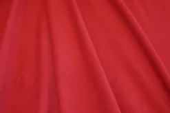 TESSUTO FELPA INVERNALE STRETCH ROSSA