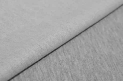 TESSUTO FELPA STRETCH GRIGIO MELANGE