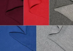 TESSUTO FELPA TINTA UNITA STRETCH