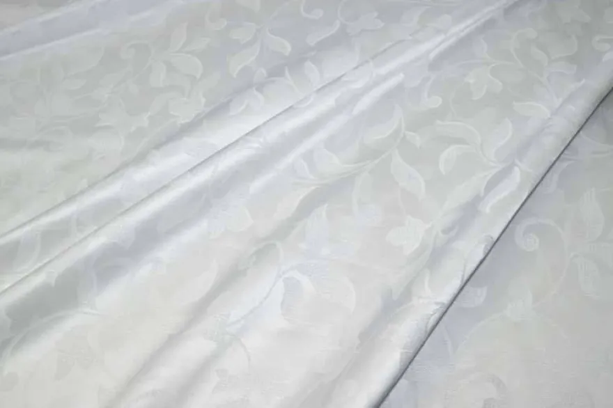TESSUTO FIANDRA BIANCO OTTICO MENFIS