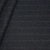 TESSUTO FLANELLA MISTO CASHMERE GESSATO GRIGIO SCURO