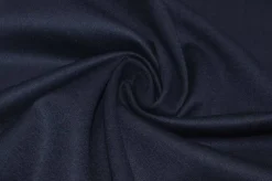 TESSUTO FLANELLA PETTINATA LANA STRETCH BLU