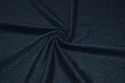 TESSUTO FLANELLA PURA LANA PRINCIPE DI GALLES BLU SCURO