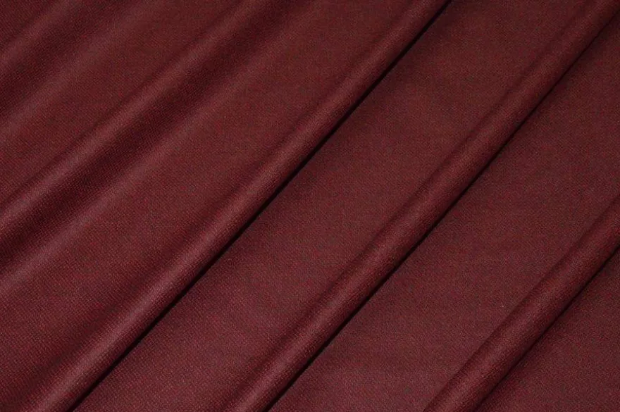 TESSUTO FLANELLA PURA LANA ROSSO INDIA