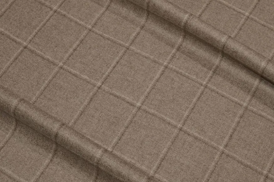 TESSUTO FLANELLA PURO CASHMERE FINESTRATO BEIGE