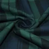TESSUTO FLANELLA PURO COTONE TARTAN BLU E VERDE