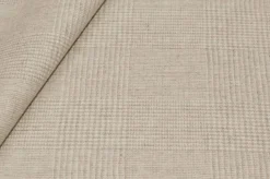 TESSUTO FLANELLINA MISTO CASHMERE PRINCIPE DI GALLES BEIGE