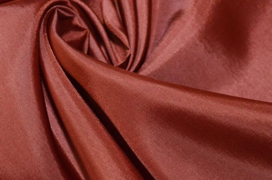 TESSUTO FODERA PIUMA COLOR TERRACOTTA