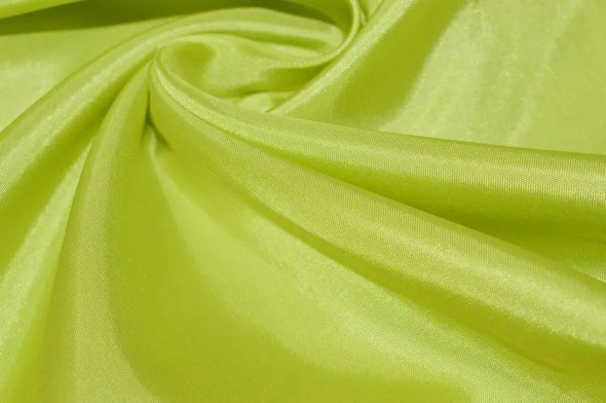 TESSUTO FODERA PIUMA VERDE ACIDO