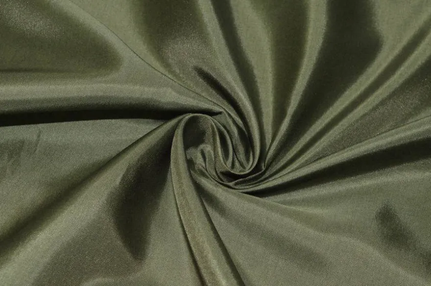 TESSUTO FODERA PIUMA VERDE MILITARE