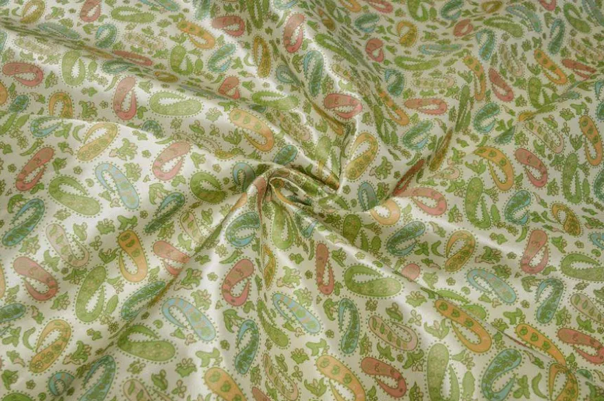 TESSUTO FODERA SAGLIA FANTASIA CASHMERE VERDINO