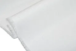 TESSUTO FODERA TASCHE PURO COTONE SPINATINO BIANCO