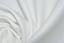 TESSUTO GABARDINE COTONE BIANCO DI STOCK