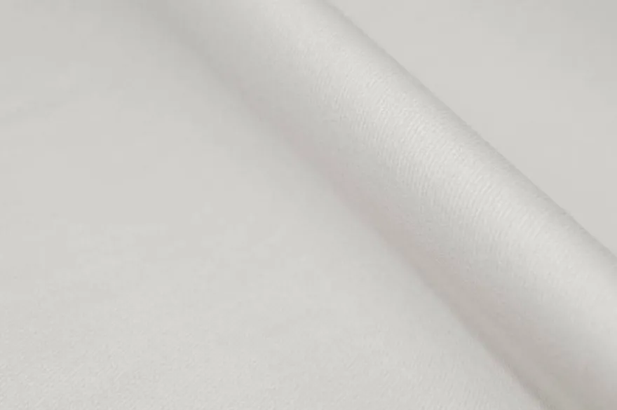 TESSUTO GABARDINE COTONE MISTO CASHMERE MANO PESCA COLOR NATURALE