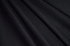 TESSUTO GABARDINE COTONE STRETCH ROBUSTO NERO