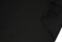 TESSUTO GABARDINE COTONE STRETCH ROBUSTO NERO