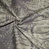 TESSUTO GABARDINE COTONE STREATCH FANTASIA ASTRATTA VERDE MILITARE