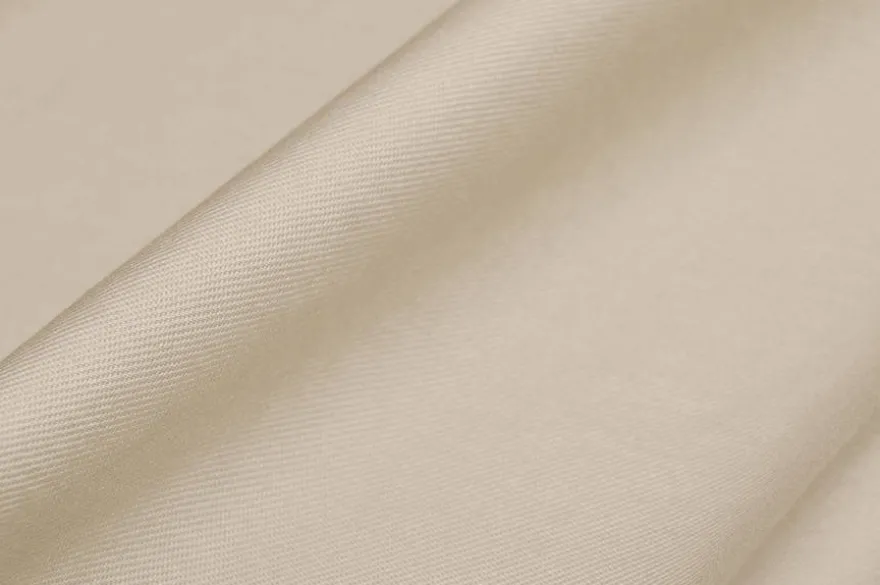 TESSUTO GABARDINE PURO COTONE PESANTE COLOR SABBIA