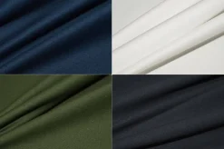 TESSUTO GABARDINE PURO COTONE UNITI