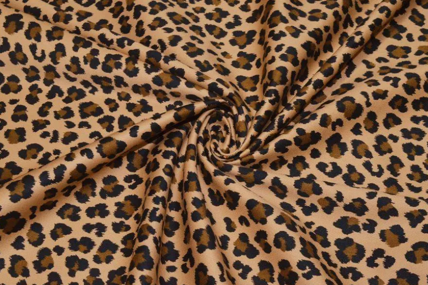 TESSUTO GABARDINE PURO COTONE MACULATO
