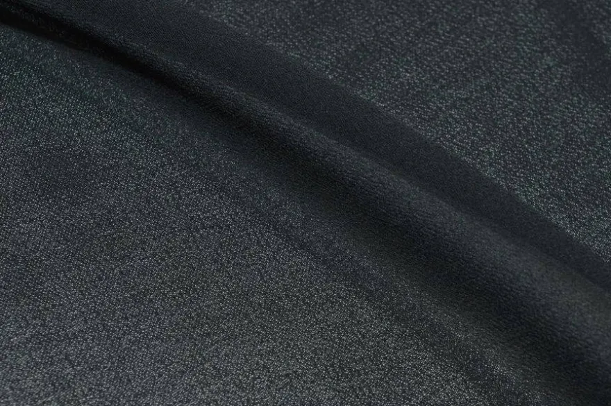 TESSUTO GEORGETTE NERO