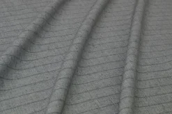 TESSUTO GESSATO STRETCH GRIGIO