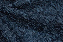 TESSUTO GOFFRATO STRETCH BLU
