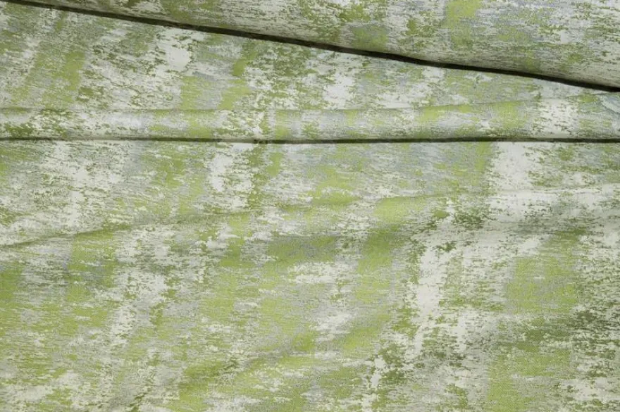 TESSUTO JACQUARD COORDINATO PALMA VERDE