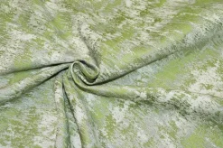 TESSUTO JACQUARD COORDINATO PALMA VERDE