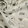 TESSUTO JACQUARD MISTO ACETATO VISCOSA GRIGIO