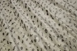 TESSUTO JACQUARD MISTO ACETATO VISCOSA GRIGIO