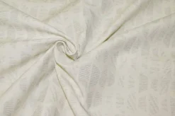 TESSUTO JACQUARD NATURALE FANTASIA GEOMETRICA