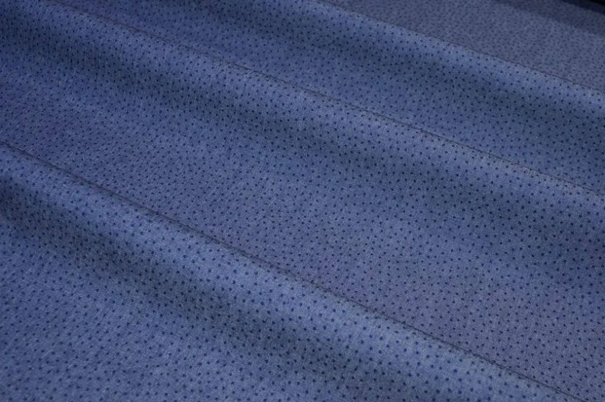 TESSUTO JEANS CHAMBRY CON MICRO POIS
