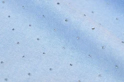 TESSUTO JEANS CON APPLICAZIONI STRASS